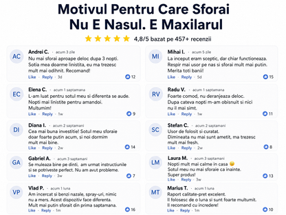 Motivul Pentru Care Sforăi Nu E Nasul. E Maxilarul - Silentio™
